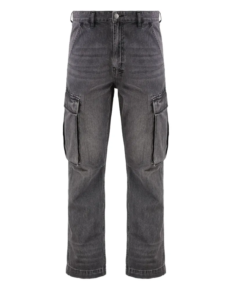 ksubi Riot Cargo-Jeans - Schwarz Schwarz