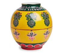 Bubble Pineapple' Vase, 23cm - Gelb