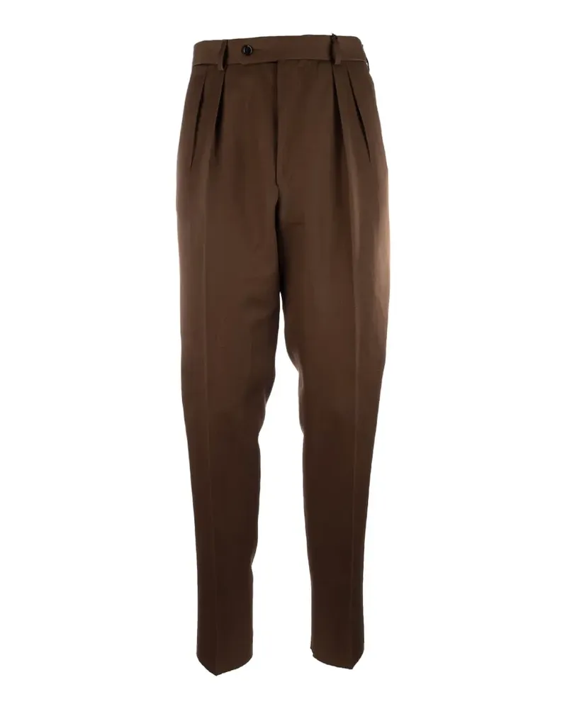 Gabriele Pasini pleated trousers - Braun Braun