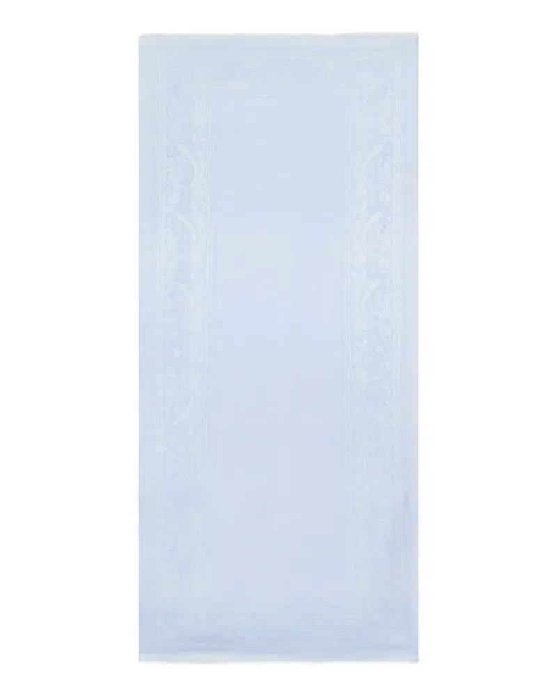 Etro floral paisley jacquard scarf - Blau Blau