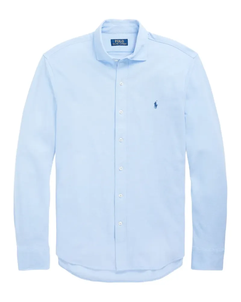 Ralph Lauren logo-embroidered shirt - Blau Blau
