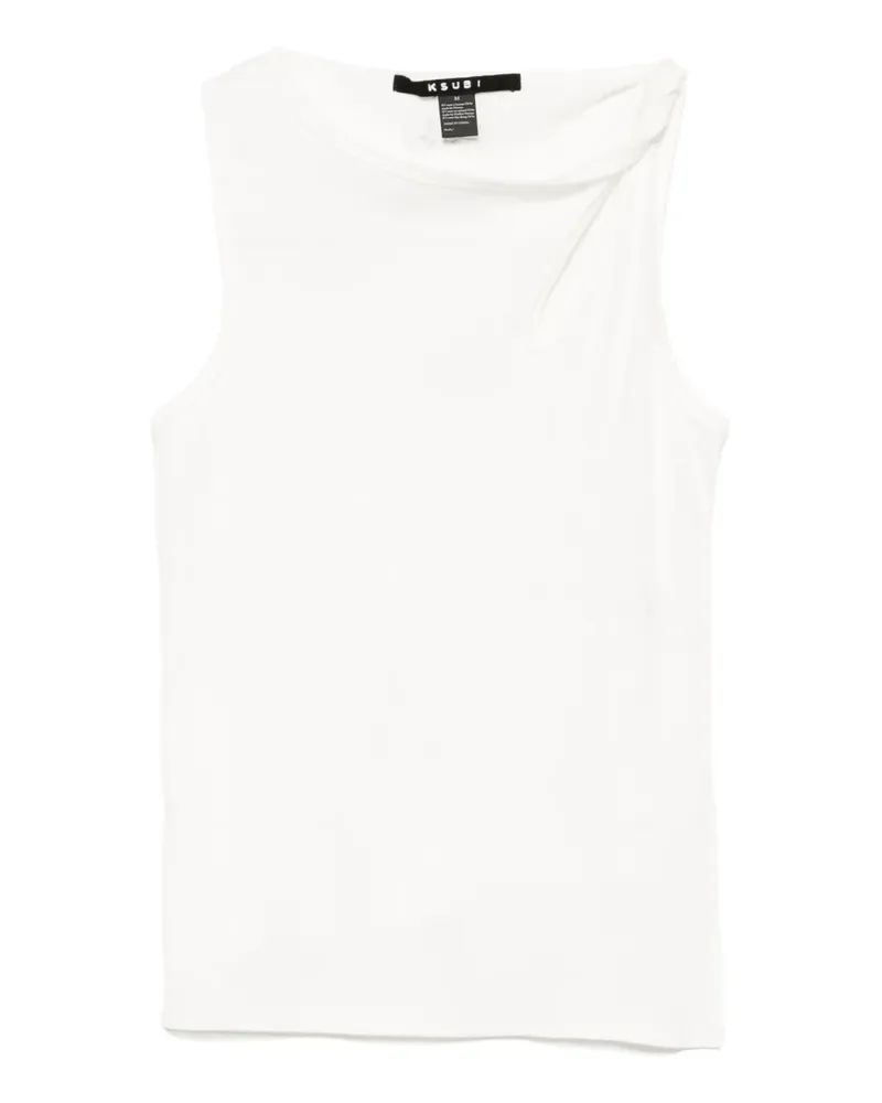 ksubi Tanktop mit verdrehtem Design - Weiß Weiß