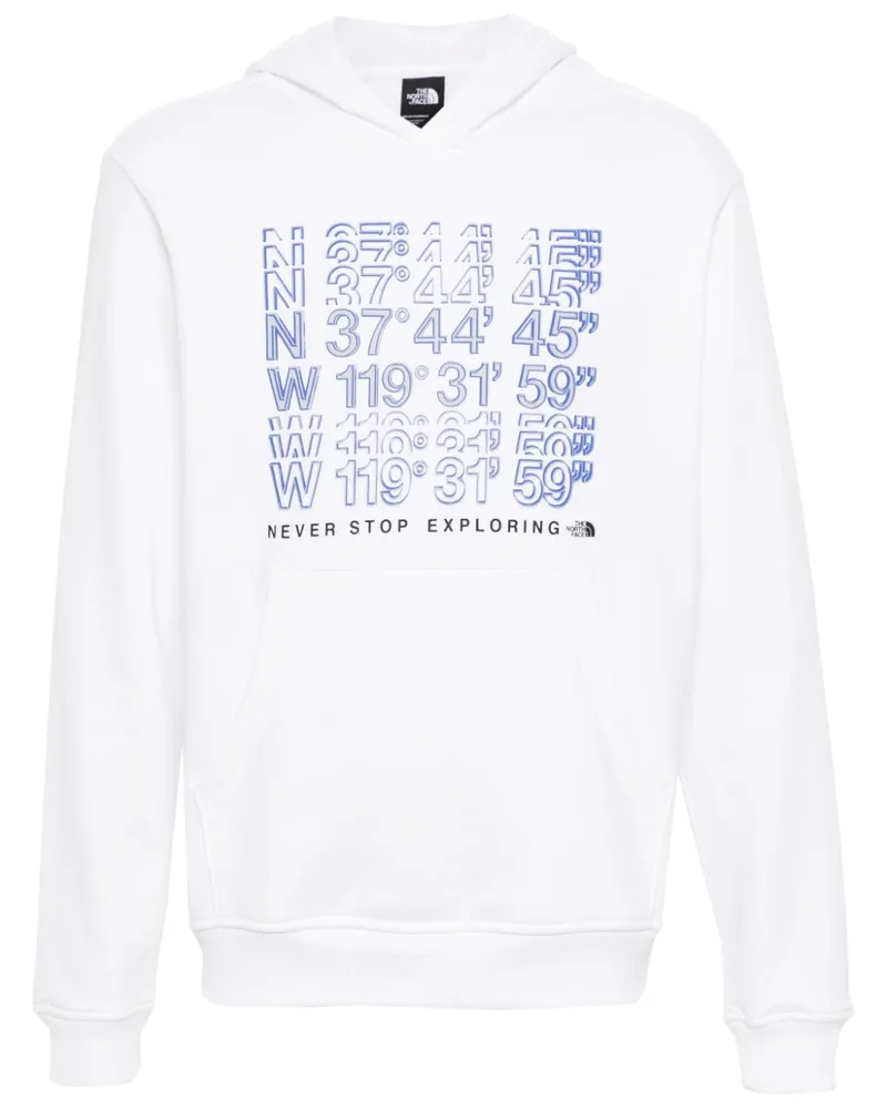 The North Face Coordinates Hoodie - Weiß Weiß
