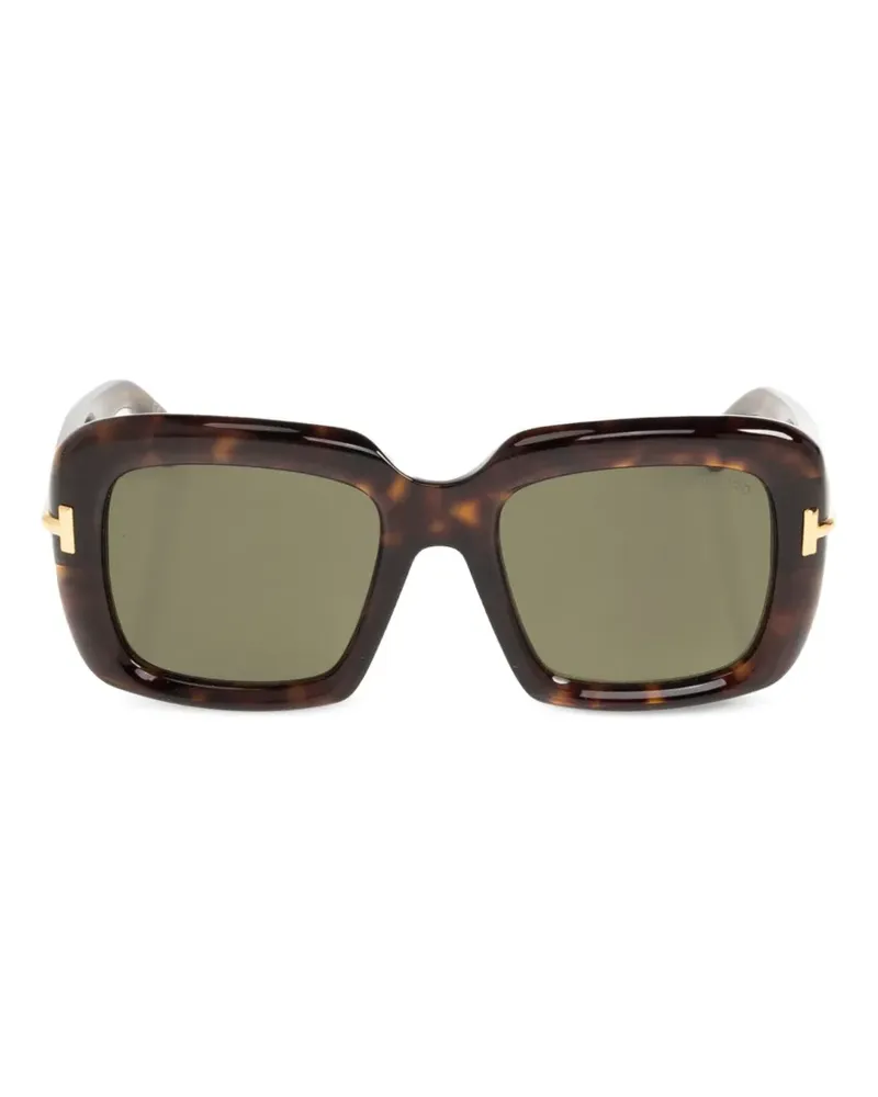 Tom Ford tortoiseshell-effect sunglasses - Braun Braun