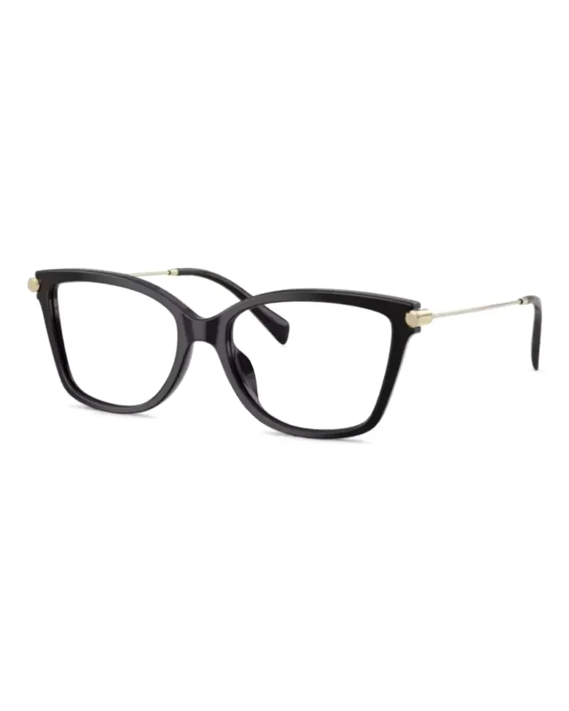 Michael Kors Brille mit eckigem Gestell - Schwarz Schwarz