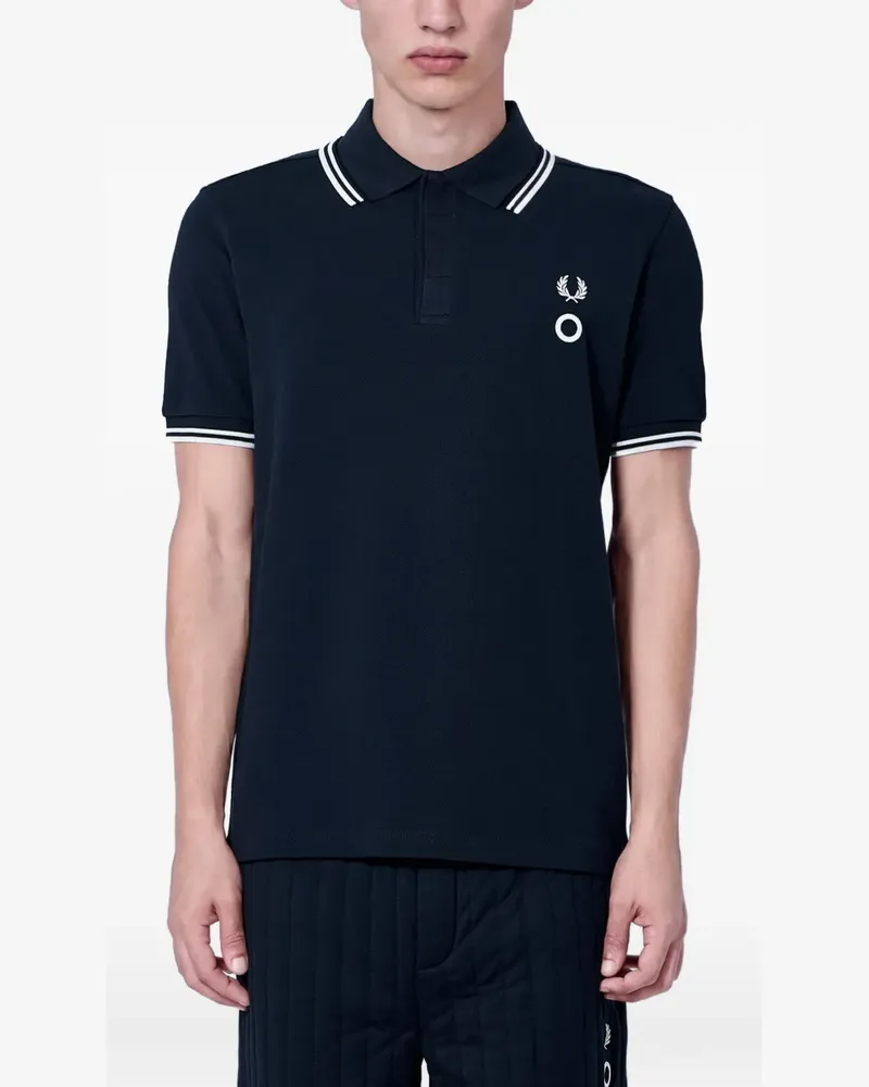 Fred Perry x Craig Green Poloshirt mit Logo-Stickerei - Schwarz Schwarz