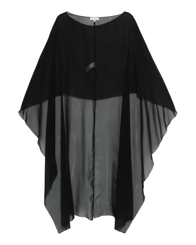 Antonelli Firenze black cape - Schwarz Schwarz