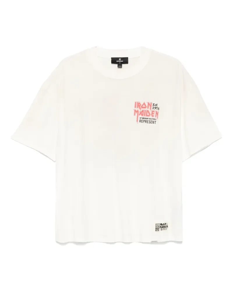 REPRESENT Iron Maiden Anniversary T-Shirt - Nude Nude