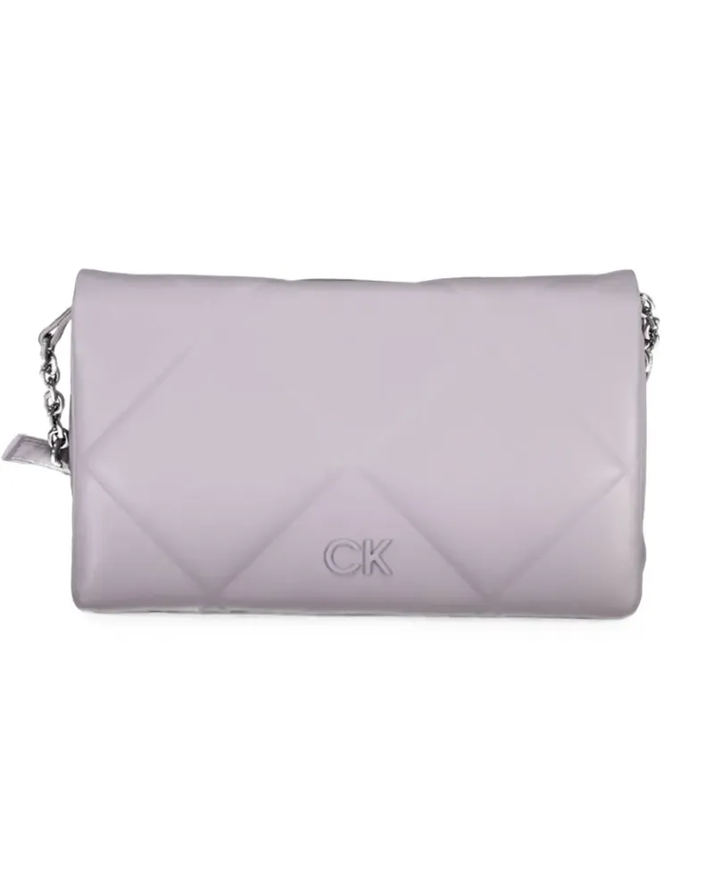 Calvin Klein quilted chain-strap shoulder bag - Violett Violett