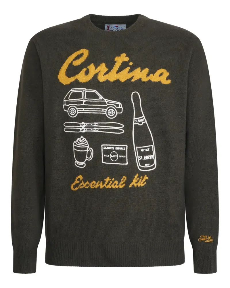 MC2 Saint Barth Heron crew-neck sweater - Grün Grün