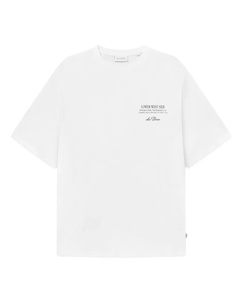 LES DEUX T-Shirt mit Basketball-Print - Weiß Weiß