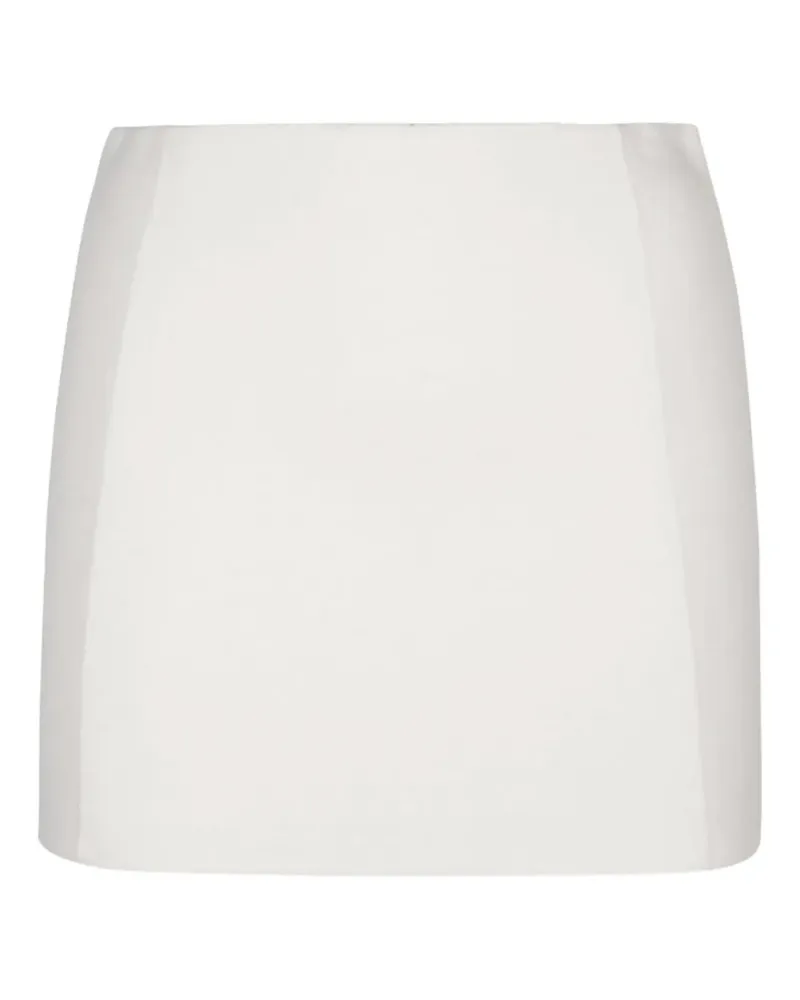P.A.R.O.S.H. P.A.R.O H. straight wool skirt - Nude Nude