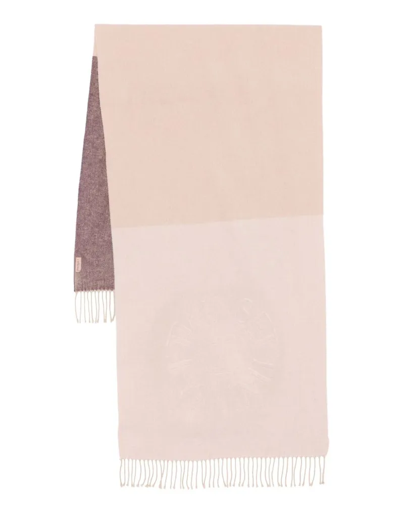 Twin-Set Schal mit Logo-Prägung - Rosa Rosa