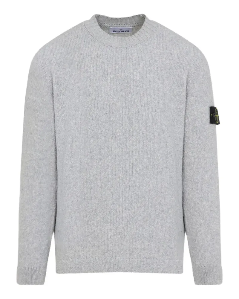 Stone Island Gerippter Pullover - Grau Grau