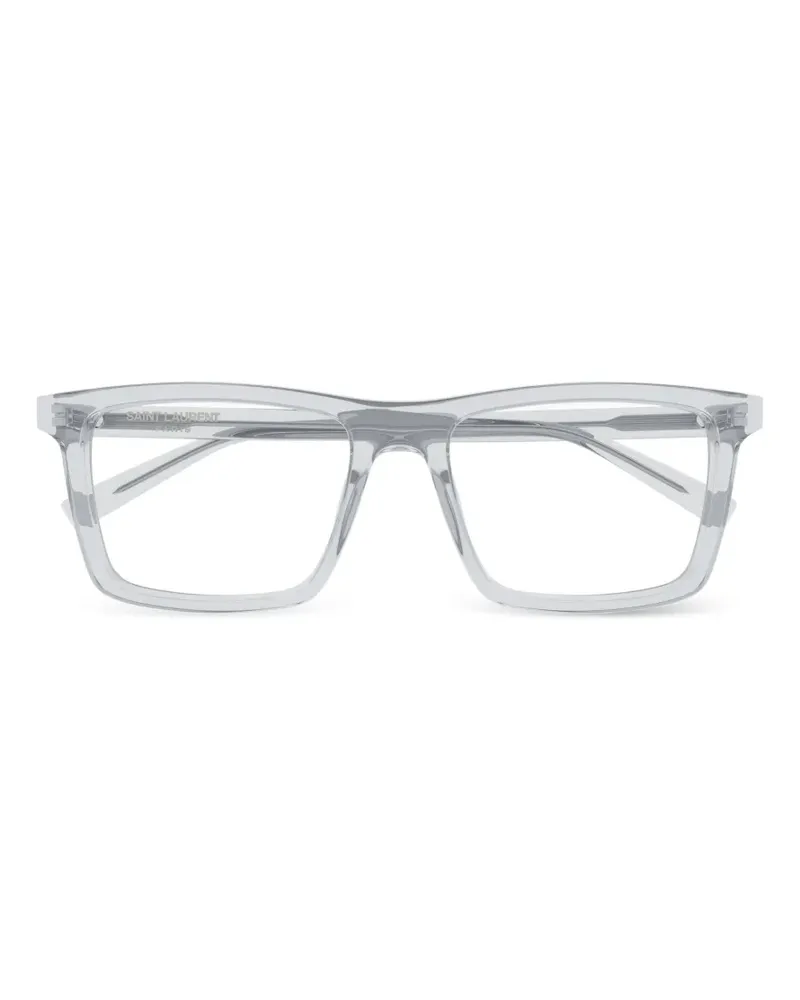 Saint Laurent SL 906 rectangle-frame glasses - Grau Grau