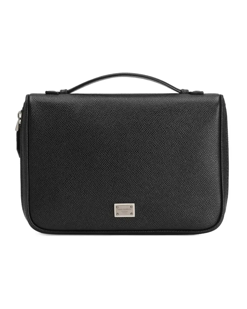 Dolce & Gabbana Sicily Clutch - Schwarz Schwarz