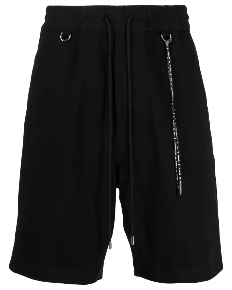 Mastermind Japan Bermudas mit Kordelzug - Schwarz Schwarz
