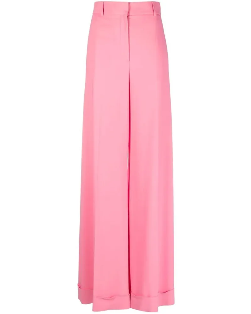 Moschino Hoch sitzende Palazzohose - Rosa Rosa