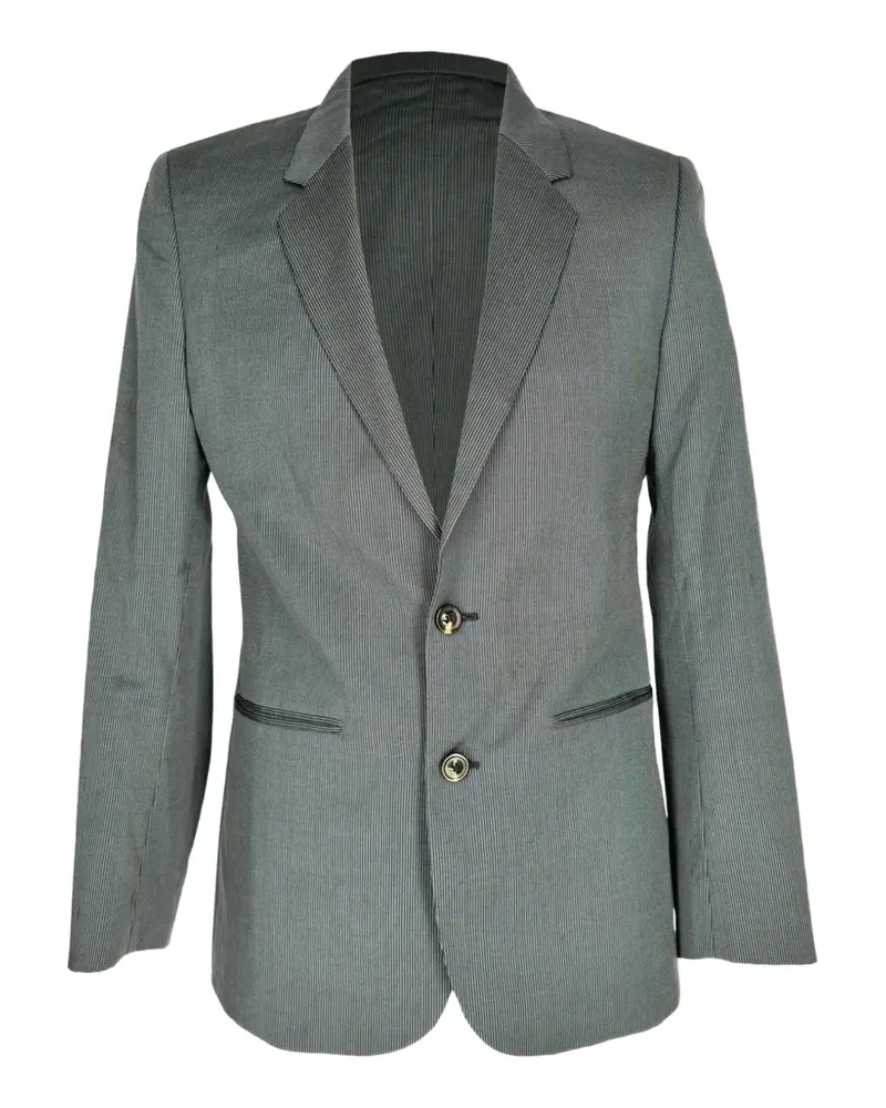 Maison Margiela Sakko mit Nadelstreifen - Blau Blau