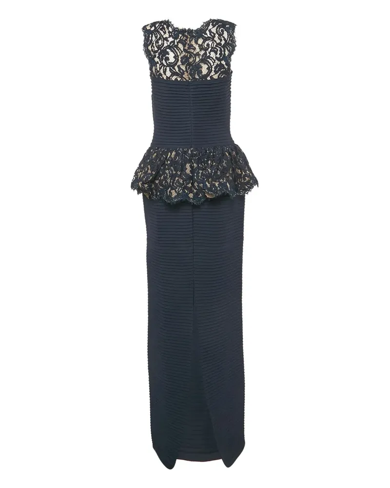Tadashi Shoji 2023 Kleid mit Spitze - Blau Blau