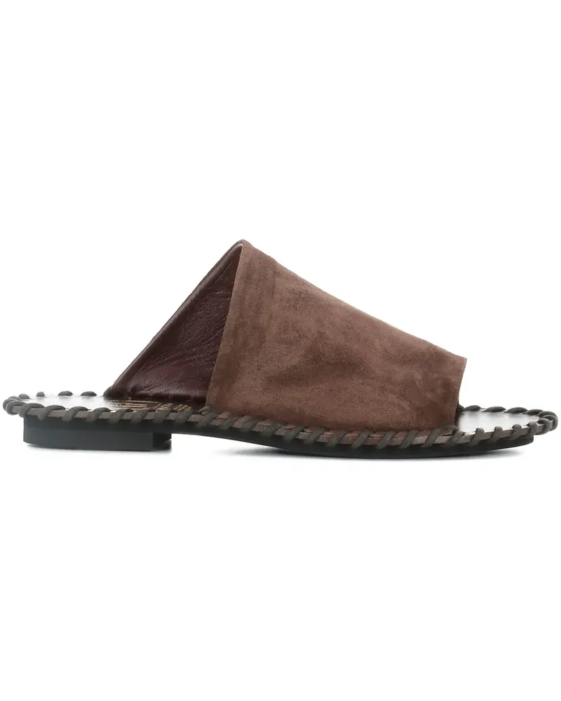 Alexander Hotto Sandalen aus Wildleder - Braun Braun