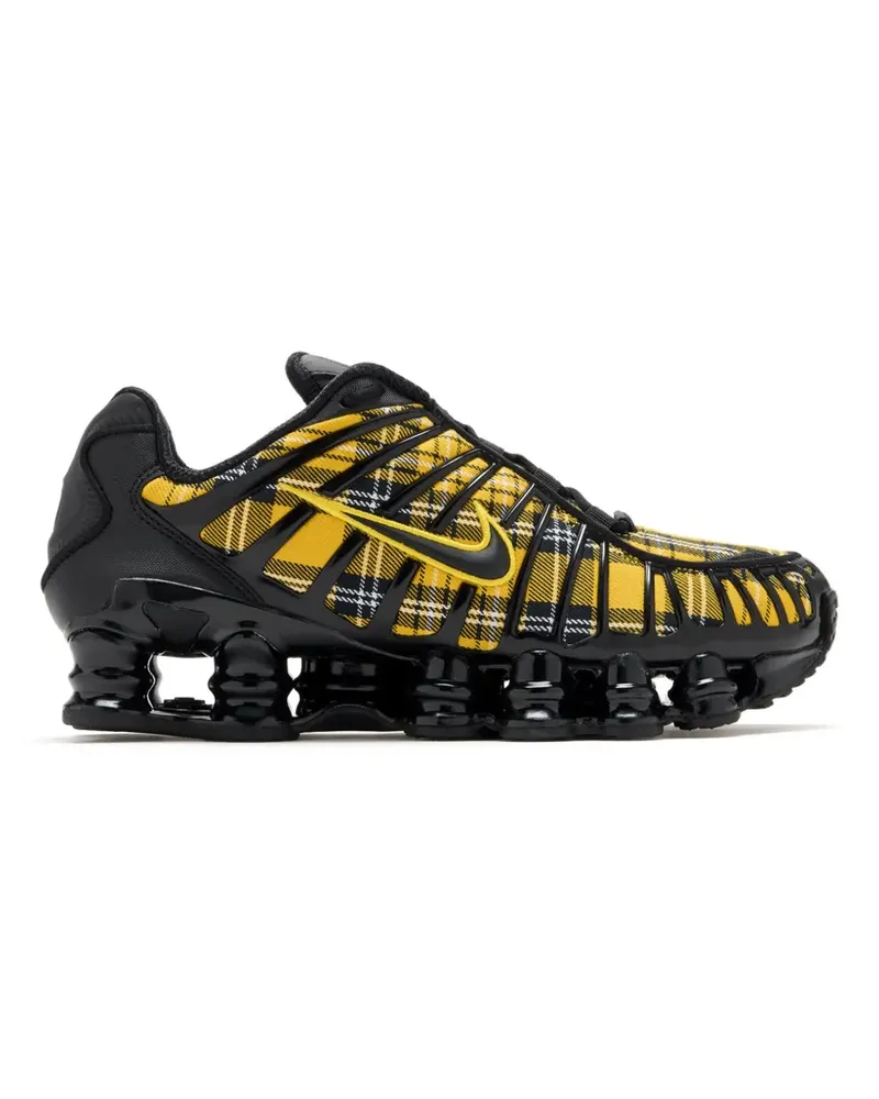 Nike Karierte Shox TL Sneakers - Schwarz Schwarz