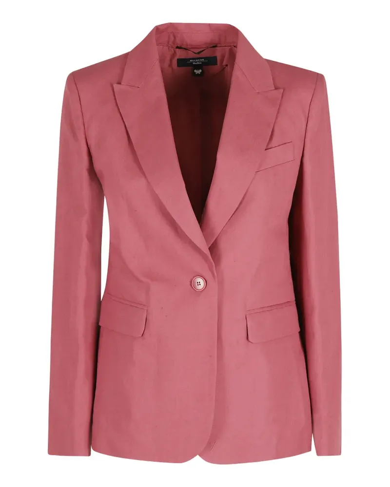 Max Mara button-fastening blazer - Rosa Rosa