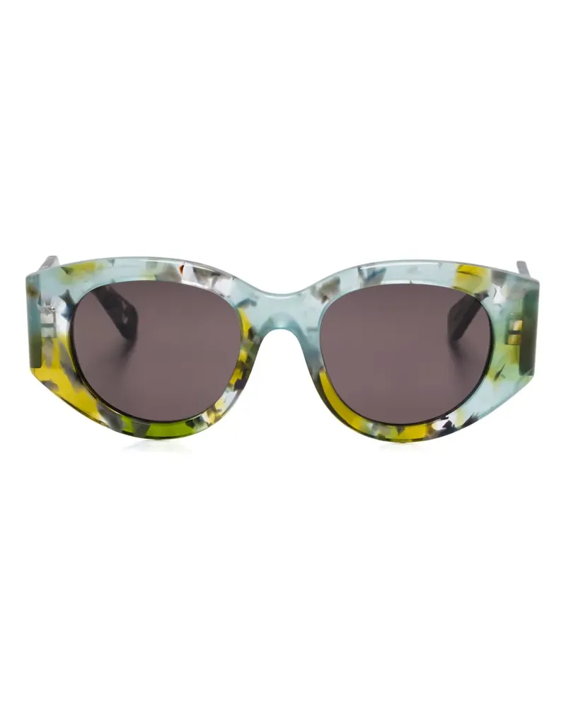 Chloé Sonnenbrille mit Marmor-Effekt - Grün Grün