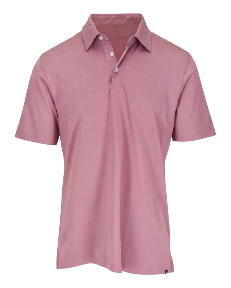 Faherty Movement™ Sienna short-sleeve polo shirt - Rosa Rosa