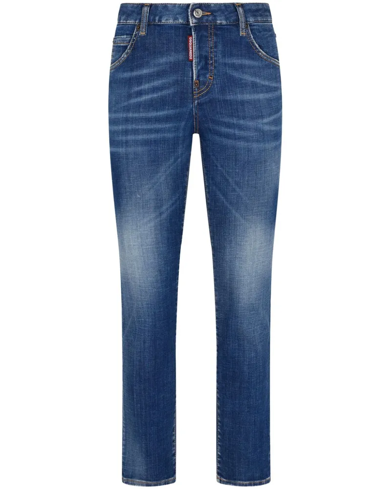 Dsquared2 Schmale Jeans - Blau Blau