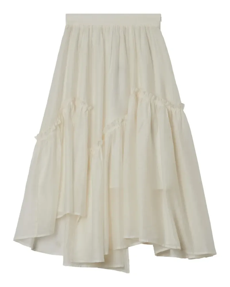 b+ab ruffled-detail skirt - Nude Nude