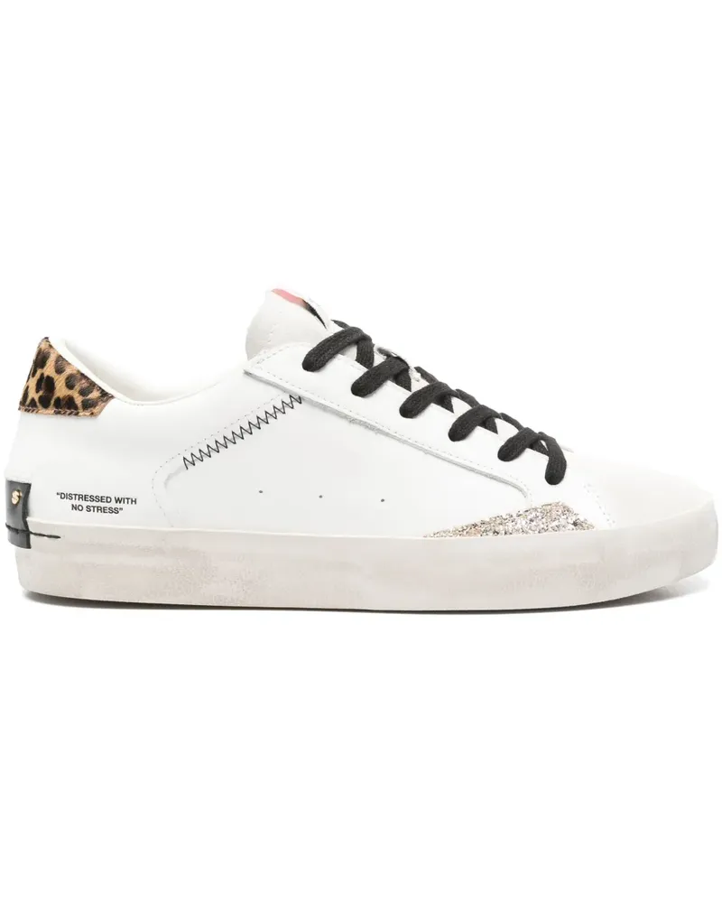 Crime Distressed Sneakers - Weiß Weiß