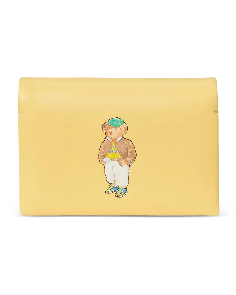 Ralph Lauren Kartenetui mit Polo Bear - Gelb Gelb