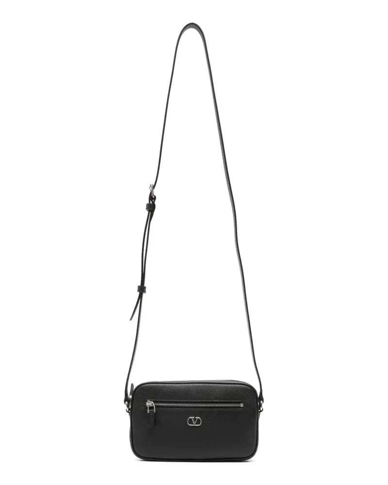 Valentino Garavani Schultertasche mit VLogo - Schwarz Schwarz
