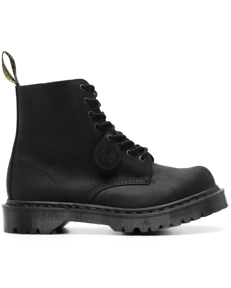 Dr.Martens 1460 Wax Commander Stiefel - Schwarz Schwarz