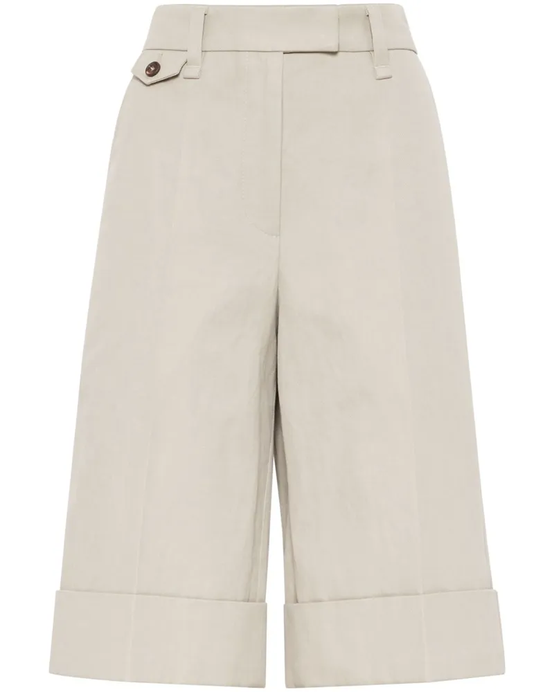 Brunello Cucinelli Lange Shorts - Nude Nude