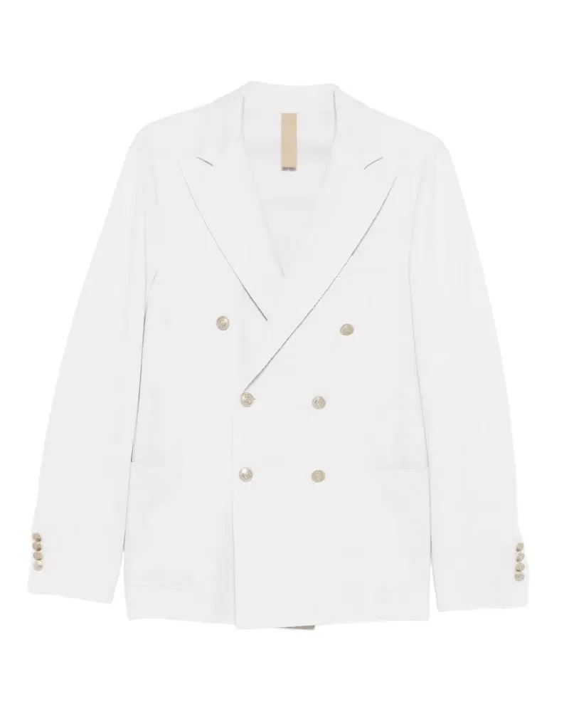 Eleventy Doppelreihiges Sakko mit Nadelstreifen - Grau Grau