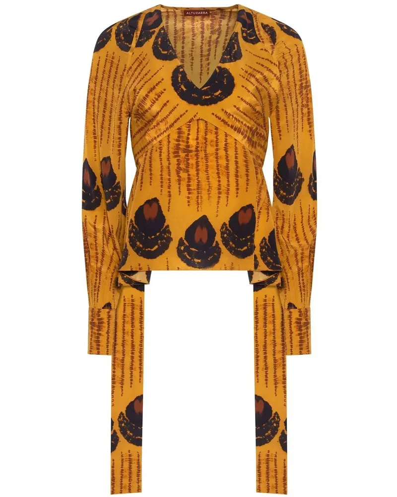 Altuzarra Dagur Bluse - Orange Orange