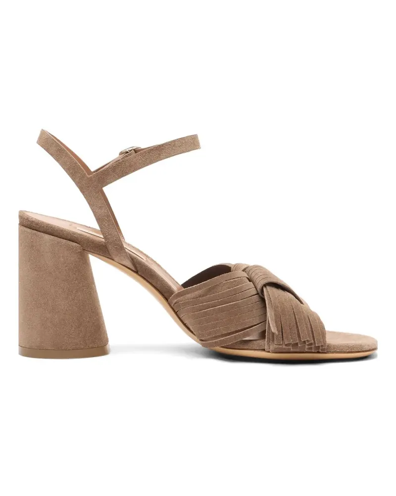 Casadei Cleo Xanadou knotted-upper heeled sandals - Nude Nude