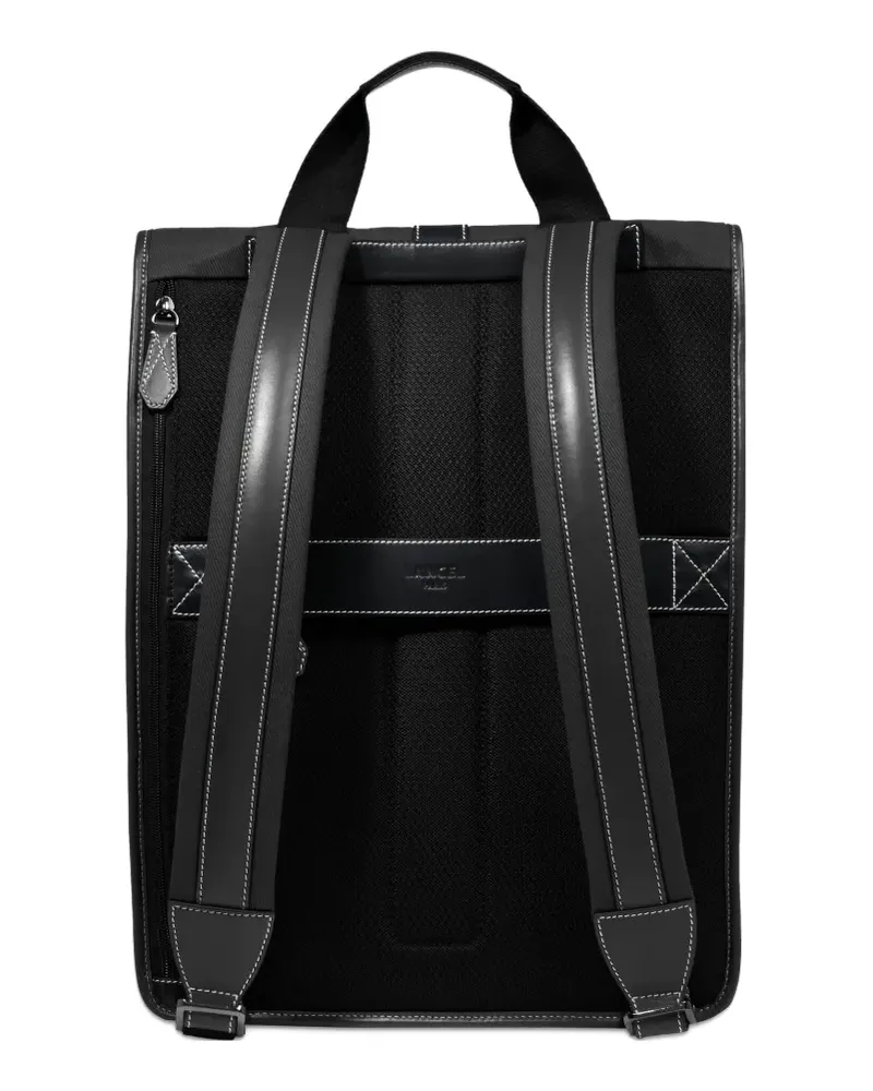 Lancel Rucksack mit Rollverschluss - Schwarz Schwarz