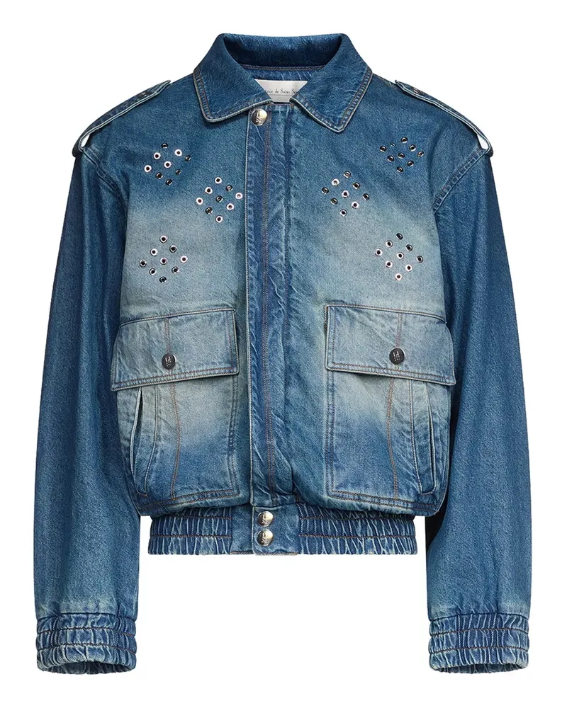 Ludovic de Saint Sernin Robert Bomberjacke - Blau Blau