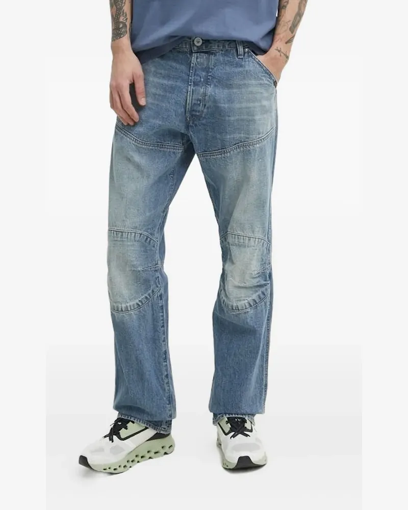 G-STAR RAW Jeans im Patchwork-Look - Blau Blau