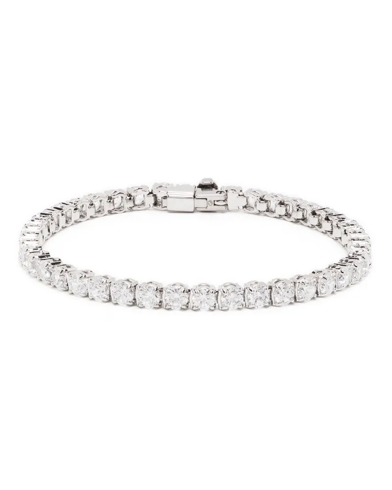Swarovski Matrix Tennis Armband - Silber Silber