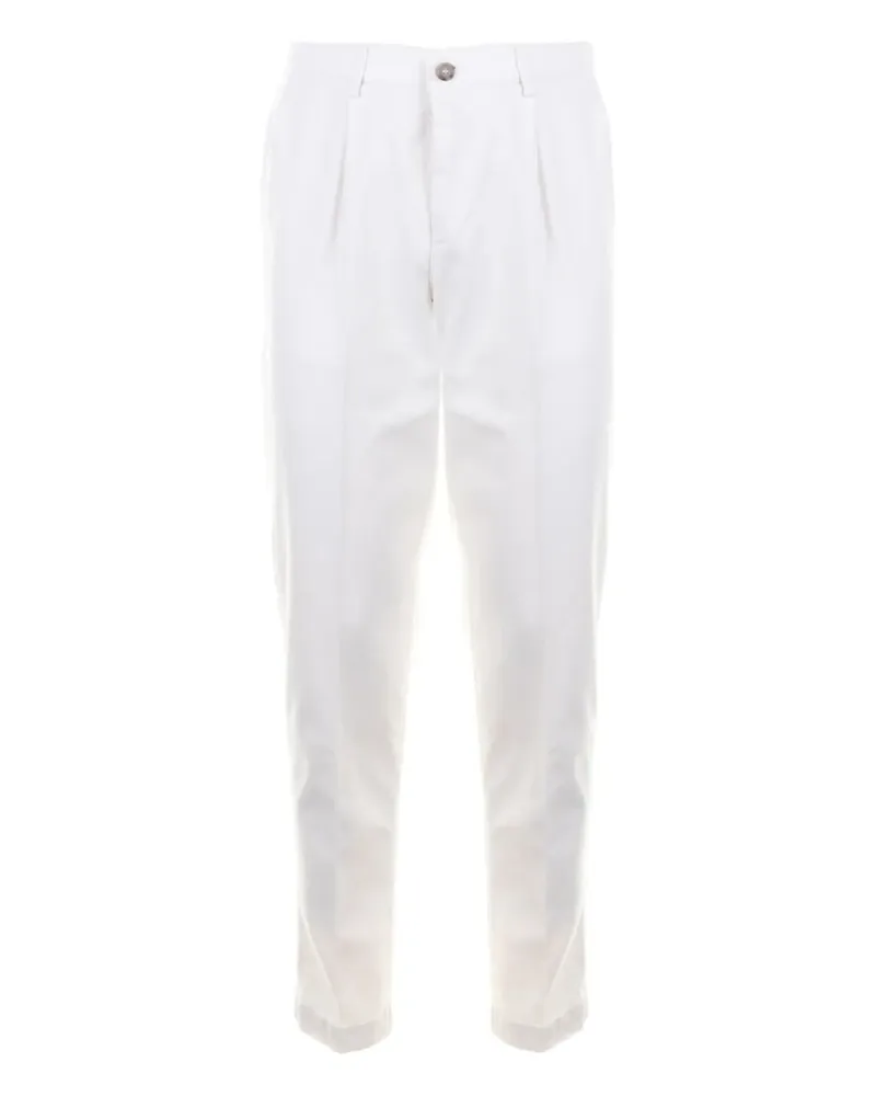 Peserico Plissierte Hose - Weiß Weiß