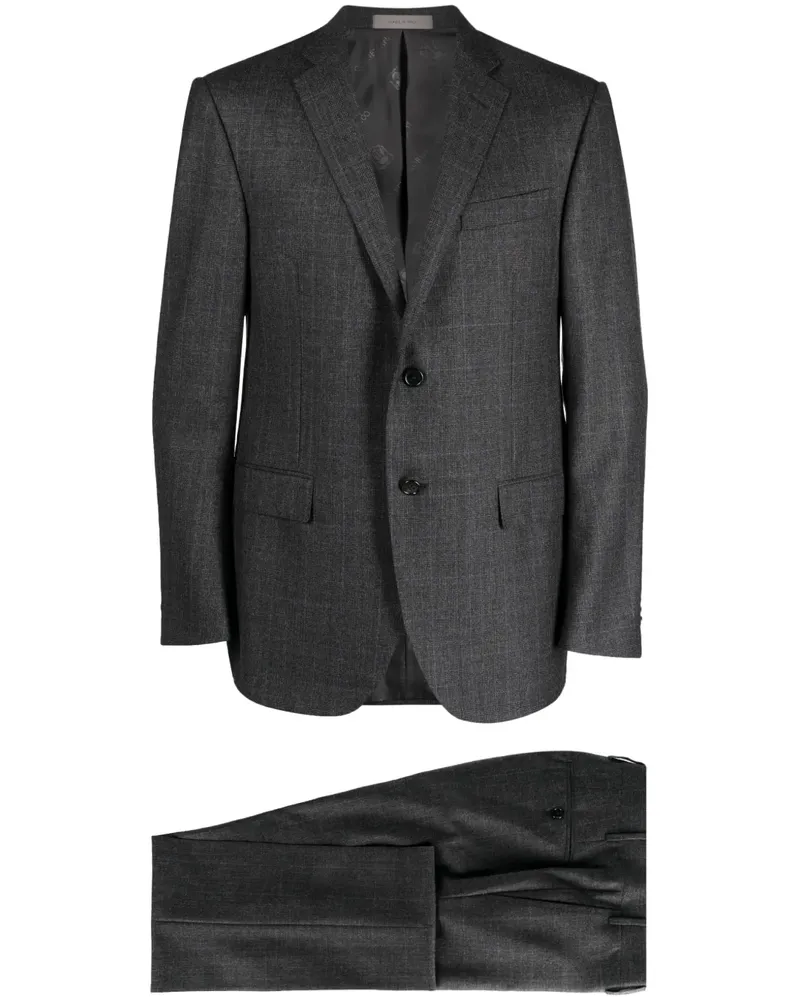 Corneliani Einreihiger S130s Anzug - Grau Grau