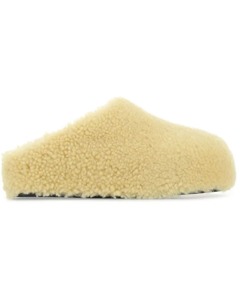 Amina Muaddi Giuly Slipper - Gelb Gelb