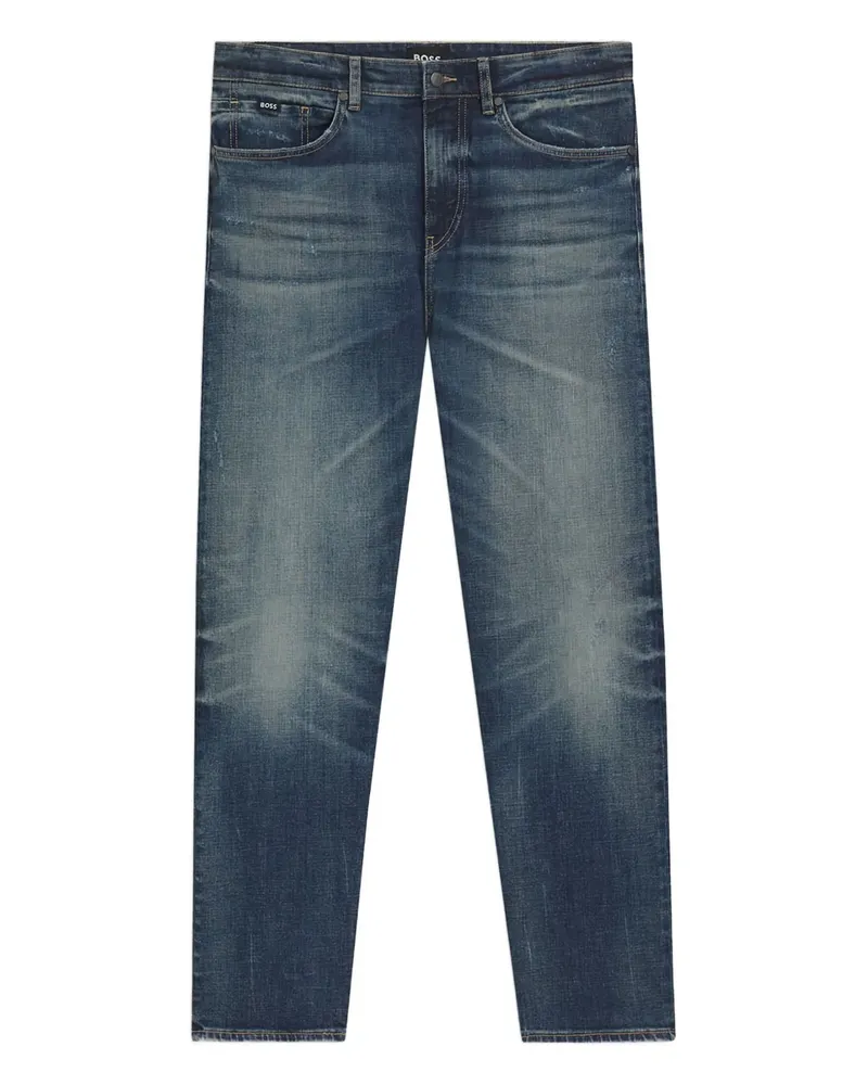 HUGO BOSS Ausgeblichene Jeans - Blau Blau