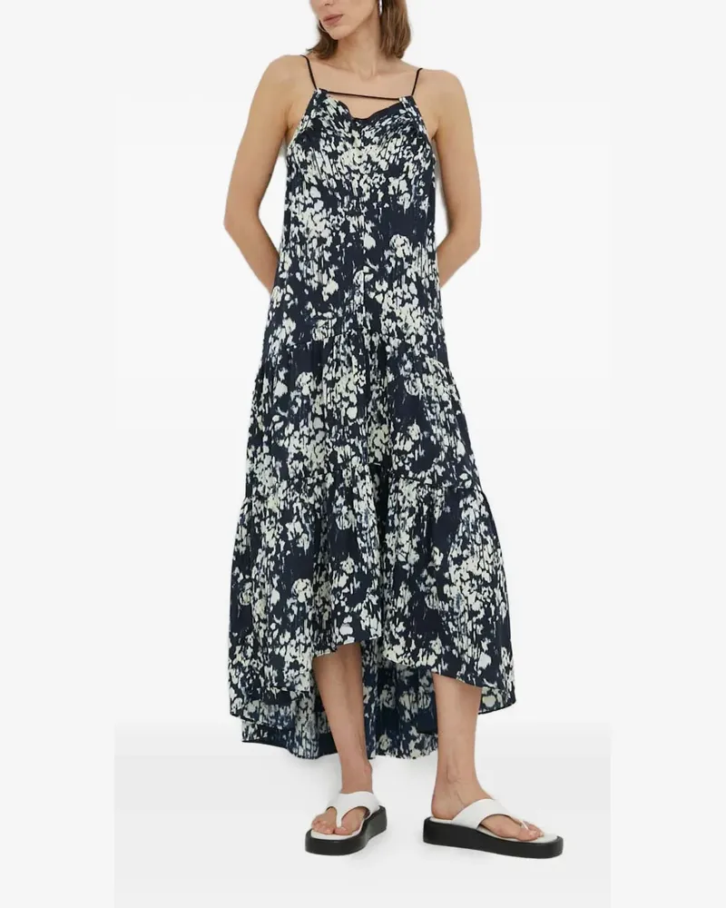 Day Birger et Mikkelsen Gestuftes Kleid - Schwarz Schwarz