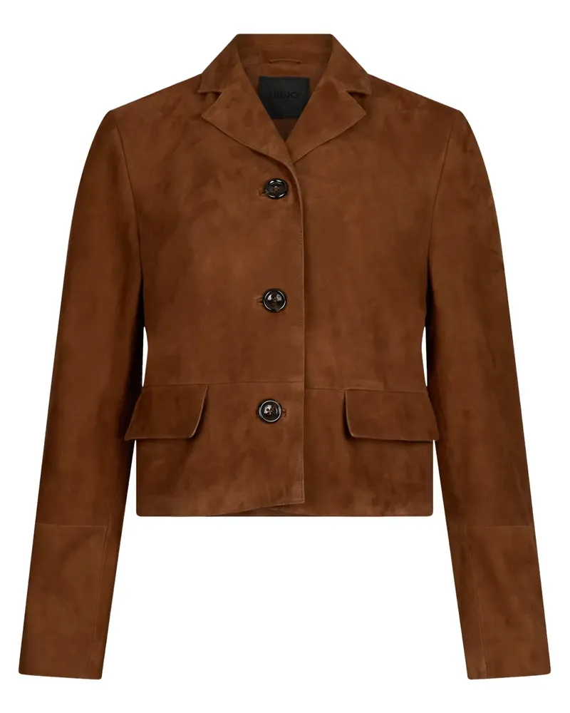 Liu Jo Jacke aus Wildleder - Braun Braun