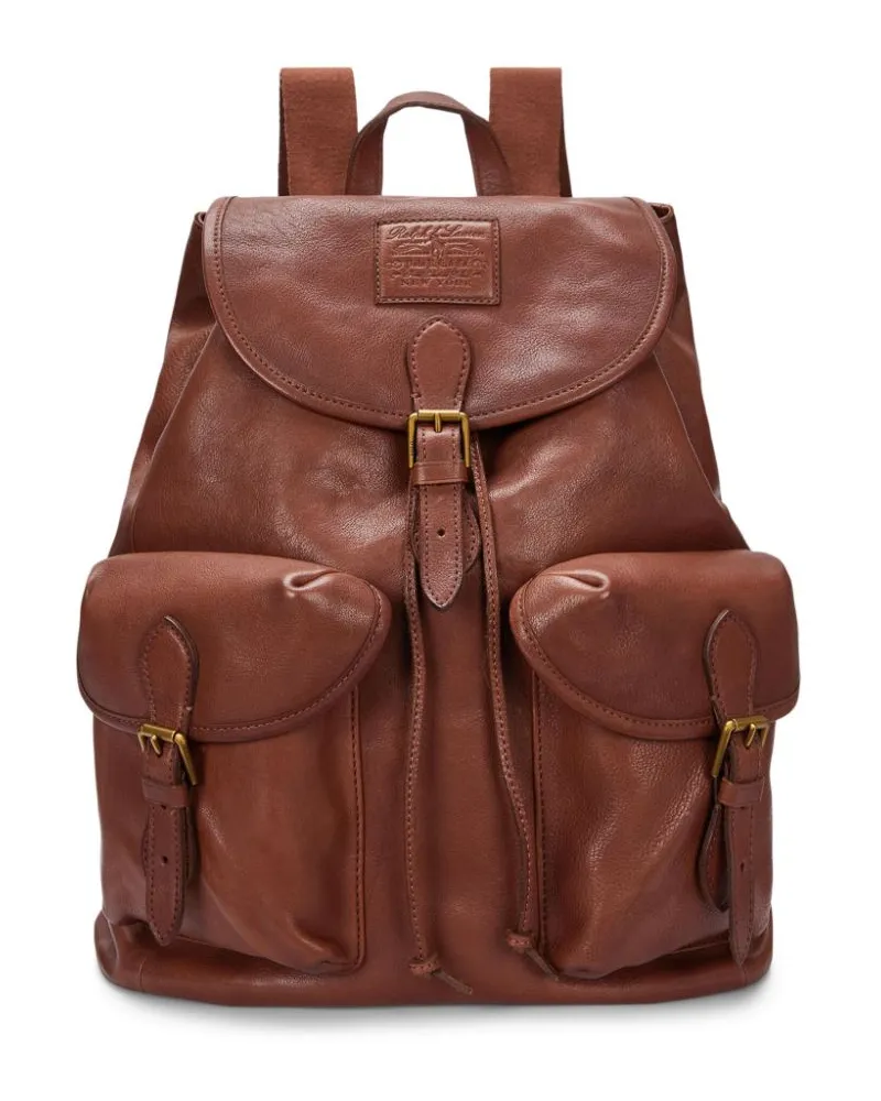 Ralph Lauren Rucksack aus Leder - Braun Braun